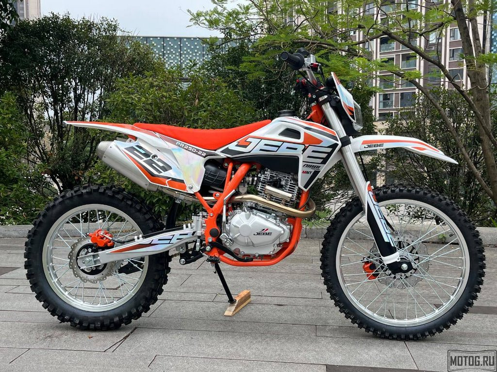 Эндуро мотоцикл Jebe 22 – мощная новинка 2025 года для бездорожья