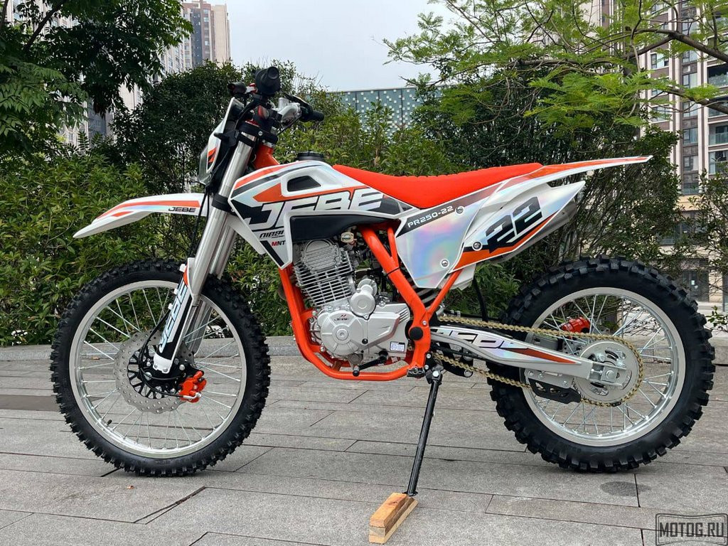 Эндуро мотоцикл Jebe 22 – мощная новинка 2025 года для бездорожья